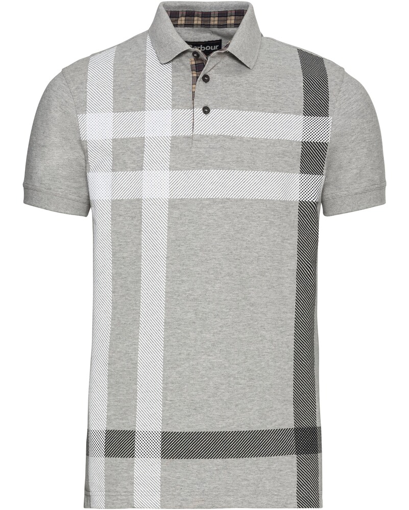 Barbour Poloshirt Blaine (Grey Marl) - Shirts u0026 Sweats - Bekleidung -  Herrenmode - Mode Online Shop | FRANKONIA barbour poloshirt herren