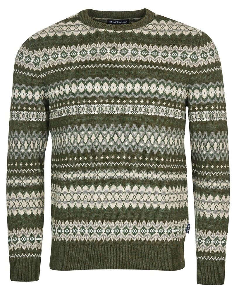 Barbour Pullover Case Fairisle (Olive) - Pullover - Bekleidung - Herrenmode  - Mode Online Shop | FRANKONIA barbour pullover herren