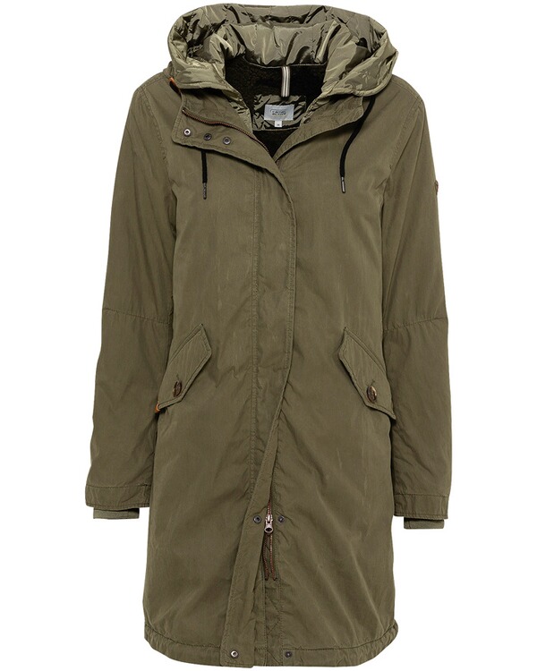 Camel Active Oversized Parka Oliv Mantel Bekleidung Damenmode Mode Online Shop Frankonia De