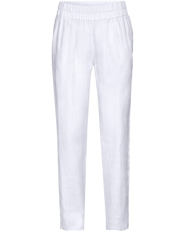 Nadine H Leinenhose Weiss Hosen Bekleidung Damenmode Mode Online Shop Frankonia De