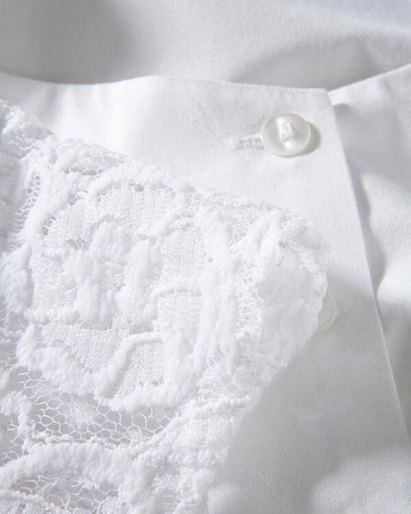 Almsach Dirndlbluse Mit Spitze Weiss Damenmode Mode Online Shop Frankonia De