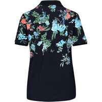 Piqué-Poloshirt mit Blumen, In Linea