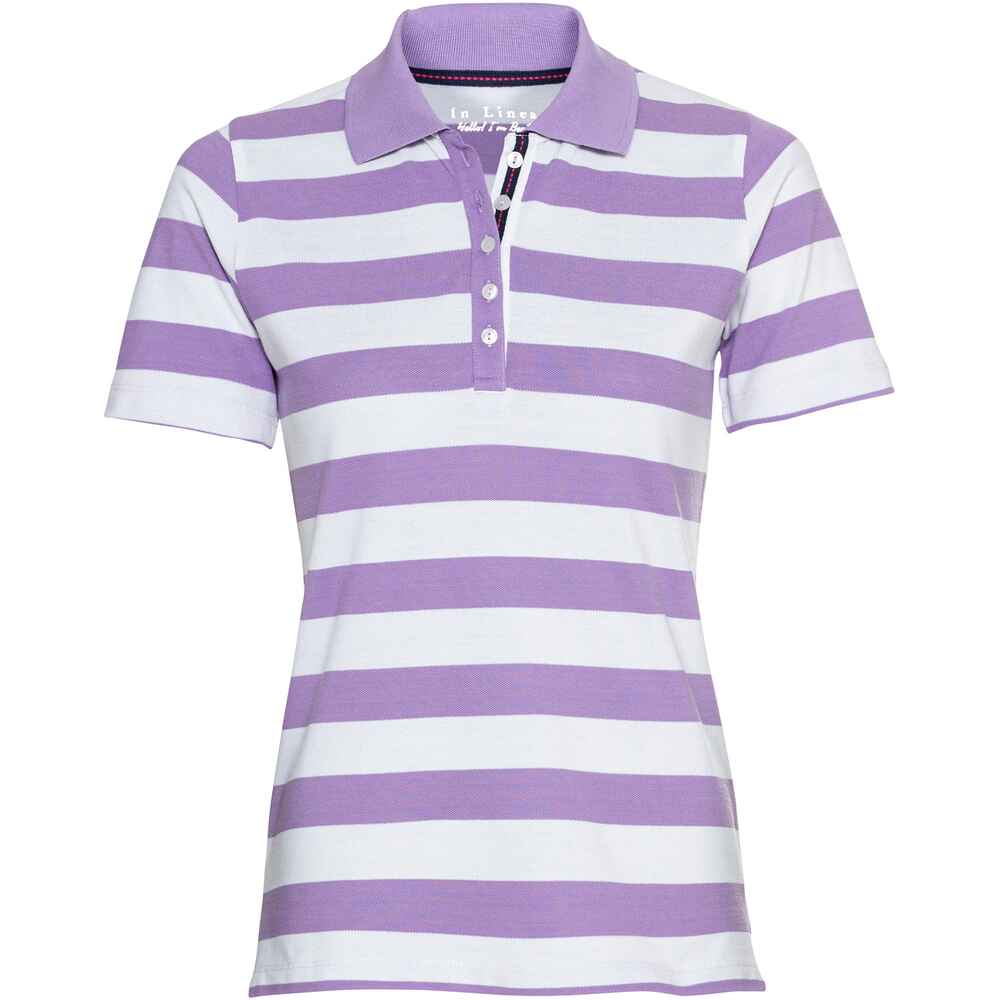 Piqué-Poloshirt mit Streifen