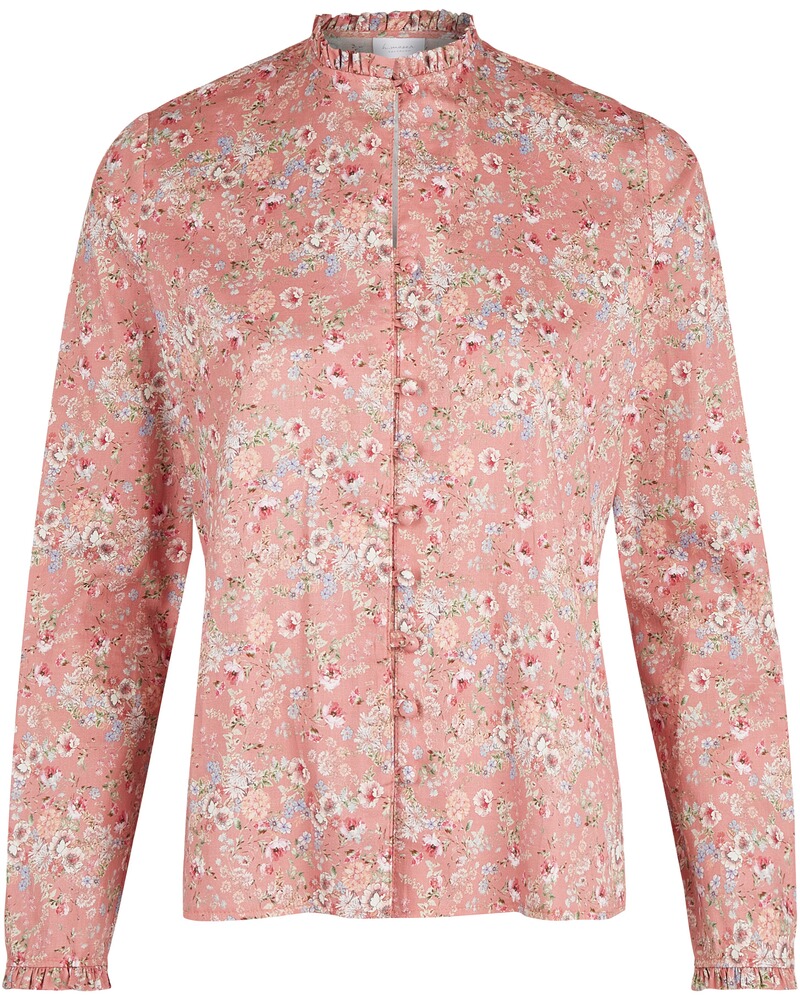 FELICITAS Stehkragenbluse Bella Coral Blusen Bekleidung felicitas-stehkragenbluse-bella-coral-blusen-bekleidung