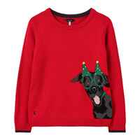 Festlicher Weihnachtsmotiv-Pullover, Tom Joule