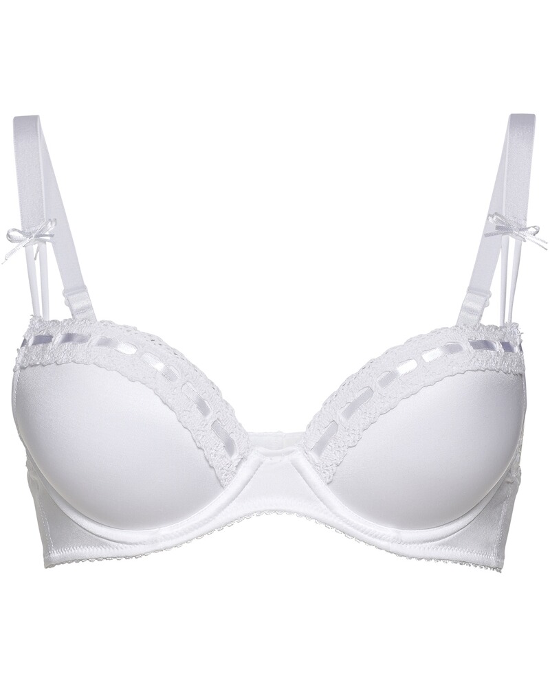 Susa Dirndl Bh Mit Satinband Weiss Homewear Bekleidung Damenmode Mode Online Shop Frankonia De