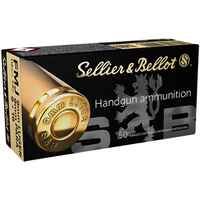 S+B 9mm Parabellum FMJ 115 gr. 50 units, Sellier & Bellot