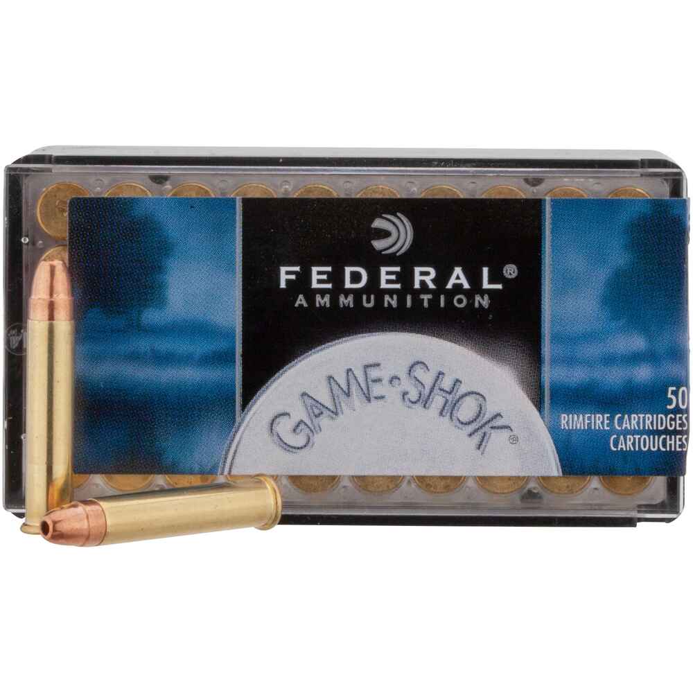 Federal .22 WMR JHP Game-Shok 50 gr 50 rounds, Federal Ammunition