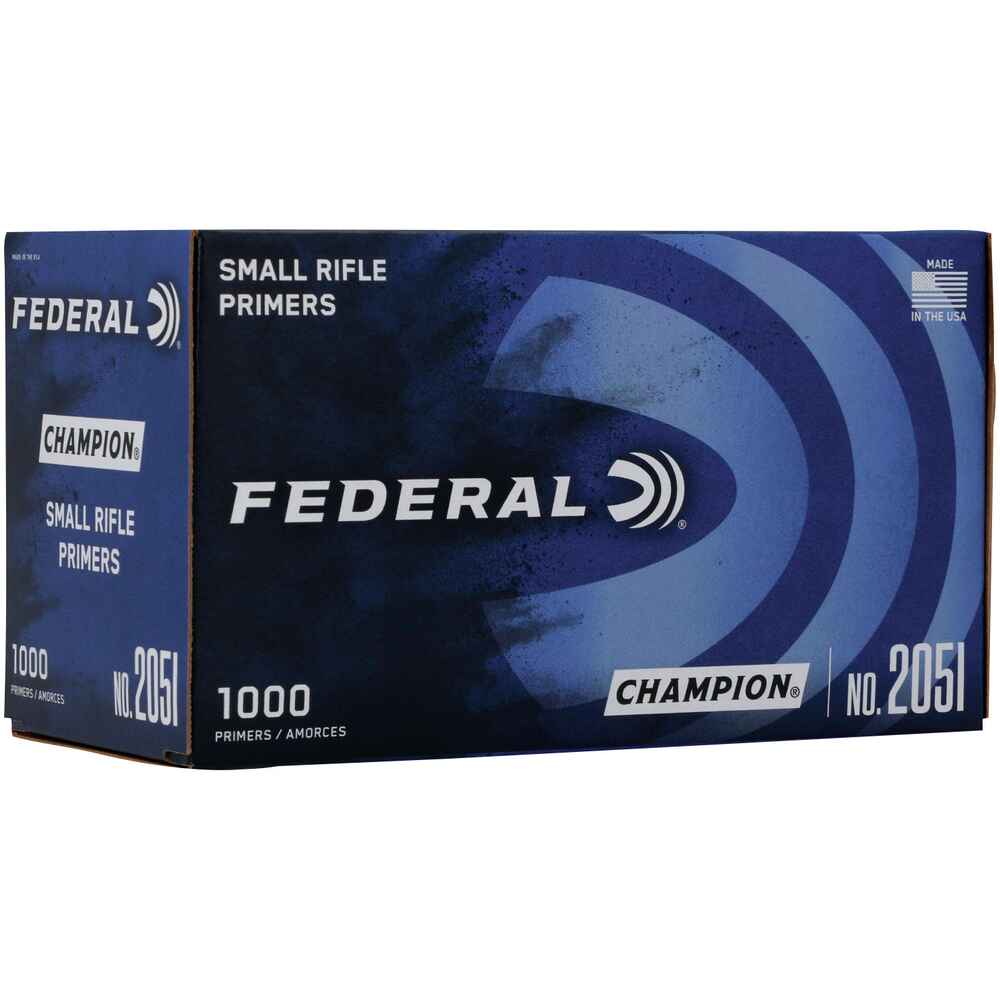 Federal 205 Small Rifle primers. impulse reloads