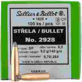 .264 (6.5mm), 140 gr. SP, Sellier & Bellot