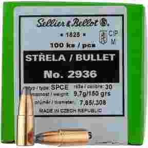 .308 (7,62mm), 150grs. Tlm CE, Sellier & Bellot