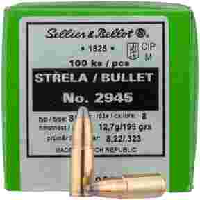 .323 (8mm S), 196grs. Tlm CE, Sellier & Bellot