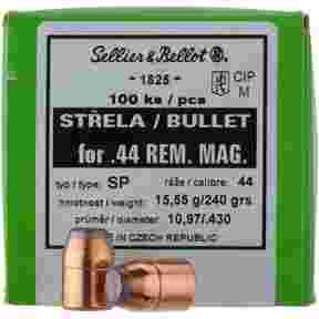 .429 (.44 Magnum), 240 gr SP FP, Sellier & Bellot