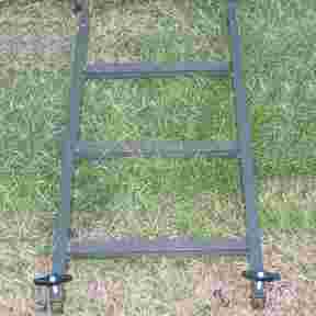 Ladder extension for aluminum alloy raised stand, Knobloch