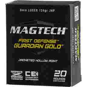 9 mm Luger Guardian Gold JHP 8,0g/124grs., Magtech