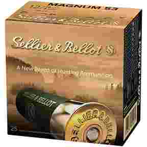 S+B Magnum Plast. 12/76 53 g 4.0 mm 25 units, Sellier & Bellot