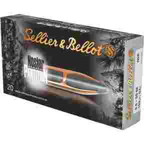 Hunting cartridges, 6.5x55, Nosler Partition, Sellier & Bellot
