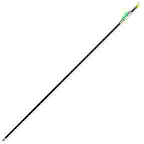 Fiberglass arrow 28" 30-35 lbs 3 units, Black Flash Archery