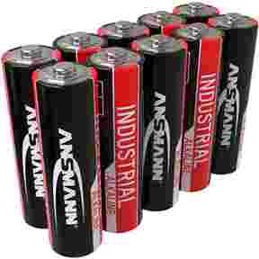 Batterie Industrial Alkaline AA Mignon, 10er-Pack, Ansmann