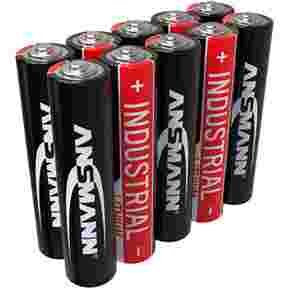 Batterie Industrial AAA Micro Alkaline, 10er-Pack, Ansmann