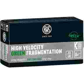 .22 lfb. High Velocity Green Fragmentation 1,6g/24,7grs, RWS