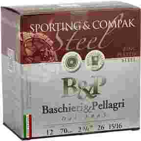 12/70 Sporting & Compak Steel 2,5mm 26g, Baschieri & Pellagri