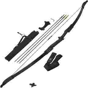 Recurve bow Set R/D-REMU, Black Flash Archery