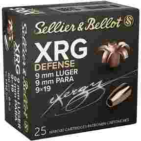 9 mm Luger XRG-Defense 6,5g/100grs., Sellier & Bellot