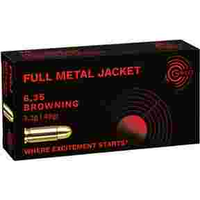 6,35 Browning Vollmantel 3,24g/50grs., Geco