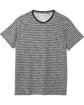 T-Shirt Textured Striped, Tom Joule