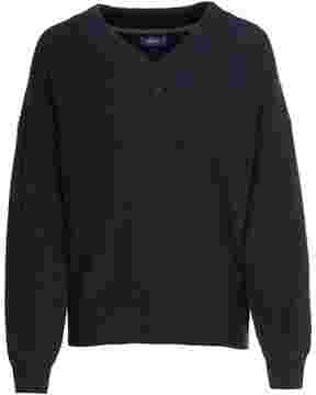 Grobstrick-Pullover mit V-Ausschnitt, Gant