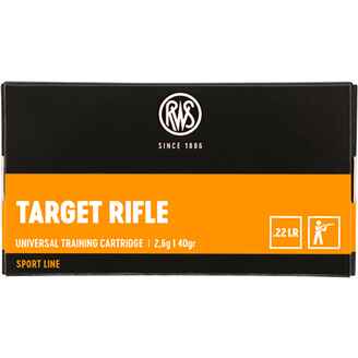 .22 lfb. Target Rifle 2,6g/40grs., RWS