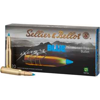 .308 Win. tipped eXergy blue 7,1g/110grs., Sellier & Bellot