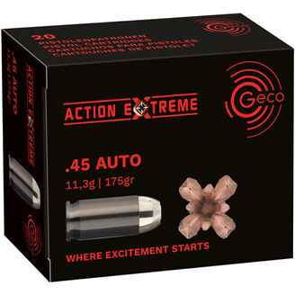 .45 ACP Action Extreme 11,3g/175grs., Geco