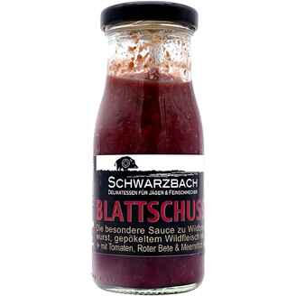 Rote Bete Sauce Blattschuss, Schwarzbach Jagddelikatessen