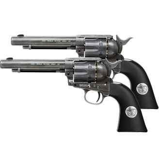 CO2 Revolver Colt Dual Aces-Set mit 2 Revolver, Colt