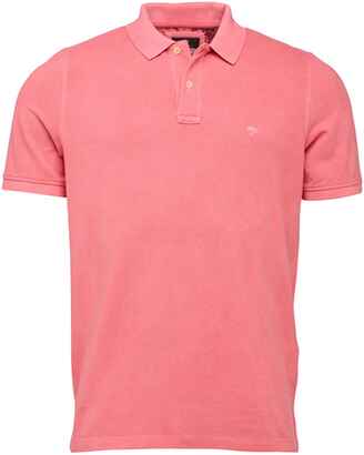 Hubertus Damen Piquet Polo-Shirt Oliv mit Stickerei Pink T-Shirt NEU 